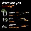 imageFiskars Bypass Pruning Shears 58Inch Cut Capacity Garden Clippers Gardening Scissors with Sharp Rust Resistant Steel BladeBypass Pruner
