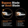 imageFiskars Bypass Pruning Shears 58Inch Cut Capacity Garden Clippers Gardening Scissors with Sharp Rust Resistant Steel BladeDeluxe Pruner