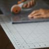 imageFiskars Crafts Cutting Mat DIY 18 in x 24 in 18x24 Grey