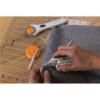 imageFiskars Crafts Essentials 5Piece Set  45mm Blade Rotary Cutter for Fabric Self Healing Cutting Mat and Sewing Ruler  Craft Supplies  WhiteGray