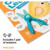 imageFiskars Cut ampamp Learn Kids Activity Book and Training Scissors  Gifts for Kids  Ages 3Ages 2