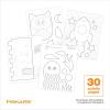 imageFiskars Cut ampamp Learn Kids Activity Book and Training Scissors  Gifts for Kids  Ages 3Ages 4