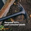 imageFiskars Eco Trowel with Curved Spade Ergonomic Handle UV Resistance Durable EcoFriendly Tool for Planters and Garden BedsEco Cultivator Hoe