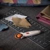 imageFiskars Fabric Cutting 2pc Set for Sewing  with 45mm Rotary Cutter and 5in x 17in Cutting Mat