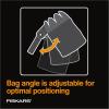 imageFiskars Fruit Picker Basket with Adjustable Basket Angle Machine Washable Mesh Bag Fruit Harvesting Tool Pole Not IncludedMesh Bag