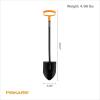 imageFiskars Garden Shovel for Digging Heavy Duty Steel Gardening Tool with Straight HandleDigging Shovel  Black