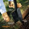 imageFiskars Garden Shovel for Digging Heavy Duty Steel Gardening Tool with Straight HandleFlat Shovel