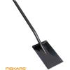 imageFiskars Garden Shovel for Digging Heavy Duty Steel Gardening Tool with Straight HandleFlat Shovel
