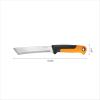 imageFiskars Harvesting Knife with Serrated Edge Gardening Hand Tool with Flat Tip Blade and Sheath Perfect for Thick Stalks and Stems6