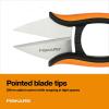 imageFiskars Herb Garden Scissors 5quot Garden Shears Handheld Herb Snips with Sheath and SoftGrip Handle Dishwasher Safegarden shear scissors