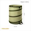 imageFiskars Kangaroo Collapsible Garden Bag for Yard Waste 30 Gallon Reusable Container for Lawn Care and GardeningCollapsible Garden Bag  30 Gallon
