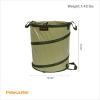 imageFiskars Kangaroo Collapsible Garden Bag for Yard Waste 30 Gallon Reusable Container for Lawn Care and GardeningGarden Bag  10 Gallon