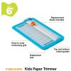 imageFiskars Kids Cutting Pen and Mat  Safe Precision Cutting Tool with Foldable NonSlip Mat for Crafting and School ProjectsJr Paper Trimmer