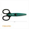 imageFiskars Kidzors Paper Edgers Scissors  Decorative Scissors for Paper Cardstock ampamp Crafts For Crafting and School Supplies 5 inches 3 PackSwamp Anima