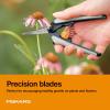 imageFiskars MicroTip Rose Pruning Shears 6quot Garden Shears NonStick Coated Stainless Steel Blade Gardening Scissors with SoftGrip Handle15 Piece Pruning Snip Set