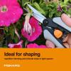 imageFiskars MicroTip Rose Pruning Shears 6quot Garden Shears NonStick Coated Stainless Steel Blade Gardening Scissors with SoftGrip Handle15 Piece Pruning Snip Set