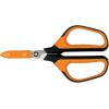 imageFiskars MicroTip Rose Pruning Shears 6quot Garden Shears NonStick Coated Stainless Steel Blade Gardening Scissors with SoftGrip HandlePruning Shears Comfort Loop Handles