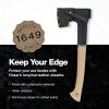 imageFiskars Norden N10 Chopping Axe with Recycled Leather Sheath 17 in