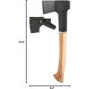 imageFiskars Norden N10 Chopping Axe with Recycled Leather Sheath 17 in