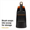 imageFiskars Planting Soil Scoop and Brush Set Garden Tool for Indoor Gardening Mess Control for Transplanting and Repotting Made with Recycled Plastic