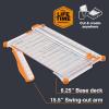 imageFiskars Precision Paper Trimmer Easy Safe and Accurate for Crafts Gifts Cards Photos Always Cuts Straight SwingOut Arm Extends Measurements Lightweight and Portable Sharp Paper Cutter