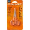imageFiskars Premier No 5 MicroTip OrangeHandled Fabric Scissors  Double Loop Handle  Sewing and Craft Scissors  Orange4 inches