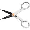 imageFiskars Premier No 5 MicroTip OrangeHandled Fabric Scissors  Double Loop Handle  Sewing and Craft Scissors  Orange5 inches