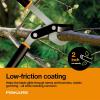imageFiskars Ratchet Drive Anvil Lopper 32 Inch Heavy Duty Tree Trimmer 2 inch Cut Capacity Riveted Handles for Easy Squeeze Cutting PowerBypass Lopper 32