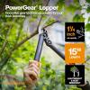 imageFiskars Ratchet Drive Anvil Lopper 32 Inch Heavy Duty Tree Trimmer 2 inch Cut Capacity Riveted Handles for Easy Squeeze Cutting PowerHome Tool Gift Set