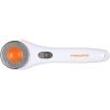 imageFiskars Rotary Cutter 3Piece Set  45mm Blade Rotary Cutter for Fabric Self Healing Cutting Mat and Sewing Ruler  Craft Supplies  WhiteGray196L x 06W
