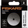 imageFiskars Rotary Cutter 3Piece Set  45mm Blade Rotary Cutter for Fabric Self Healing Cutting Mat and Sewing Ruler  Craft Supplies  WhiteGrayPremium 3Piece
