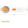 imageFiskars Self Healing Cutting Mat for Quilting Arts and Crafts 18quot x 24quot Grid Sewing Mat Craft Cutting Board Sewing Supplies and Quilting ToolsGray Premium Stick