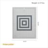 imageFiskars Self Healing Cutting Mat for Quilting Arts and Crafts 18quot x 24quot Grid Sewing Mat Craft Cutting Board Sewing Supplies and Quilting ToolsGray