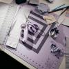 imageFiskars Self Healing Cutting Mat with Grid for Sewing Quilting and Crafts  24quot x 36 Grid LilacMountain HazeLilac