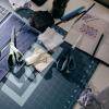 imageFiskars Self Healing Cutting Mat with Grid for Sewing Quilting and Crafts  24quot x 36 Grid LilacMountain HazeLilac