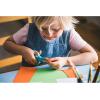 imageFiskars Starter Toddler Scissors for Kids Ages 2 3Pack Small Safety Plastic Scissors Easy Grip Art Supplies for Kids for Back to School Left and Right Handed SuitableTraining Turquoise Scissors