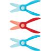 imageFiskars Starter Toddler Scissors for Kids Ages 2 3Pack Small Safety Plastic Scissors Easy Grip Art Supplies for Kids for Back to School Left and Right Handed SuitableStarter 3 Pack
