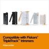 imageFiskars TripleTrack Trimmer Replacement Blades  2Pack  High Profile Style I Blades for Cutting and Scoring  Arts and Crafts  OrangeBlack2 Pack