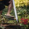 imageFiskars Xact Standing Bulb Planter 413 Inch SilverStanding Bulb Planter