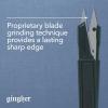imageGingher Featherweight Thread Clippers  4quot Stainless Steel Snips  Sharp Thread Puller with Protective Cap for Crafts  Black