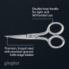 imageGingher Stork Embroidery Scissors and Leather Sheath  35quot Craft Scissors for Fabric Thread and Needlework Yarn Cutting  Gold4 Embroidery  Curved