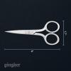 imageGingher Stork Embroidery Scissors and Leather Sheath  35quot Craft Scissors for Fabric Thread and Needlework Yarn Cutting  Gold4 Embroidery