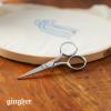 imageGingher Stork Embroidery Scissors and Leather Sheath  35quot Craft Scissors for Fabric Thread and Needlework Yarn Cutting  Gold4 Embroidery