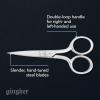 imageGingher Stork Embroidery Scissors and Leather Sheath  35quot Craft Scissors for Fabric Thread and Needlework Yarn Cutting  Gold4 Embroidery