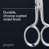 imageGingher Stork Embroidery Scissors and Leather Sheath  35quot Craft Scissors for Fabric Thread and Needlework Yarn Cutting  Gold5 Knife Edge