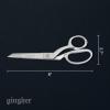 imageGingher Stork Embroidery Scissors and Leather Sheath  35quot Craft Scissors for Fabric Thread and Needlework Yarn Cutting  Gold8 Dressmaker  Serrated