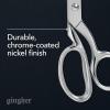 imageGingher Stork Embroidery Scissors and Leather Sheath  35quot Craft Scissors for Fabric Thread and Needlework Yarn Cutting  Gold8 Dressmaker