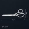 imageGingher Stork Embroidery Scissors and Leather Sheath  35quot Craft Scissors for Fabric Thread and Needlework Yarn Cutting  Gold8 Dressmaker