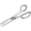 imageGingher Utility Shears with Protective Sheath  8quot Stainless Steel Fabric Scissors  BluntTip Knife Edge Fabric Shears  Silver