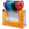 imageFiskars 5quot BluntTip Scissors Classpack for Kids Ages 47 with Art Caddy Organizer 24Pack Kids Scissors for School or Crafting Back to School Supplies Assorted Colors5 BluntTip Scissors